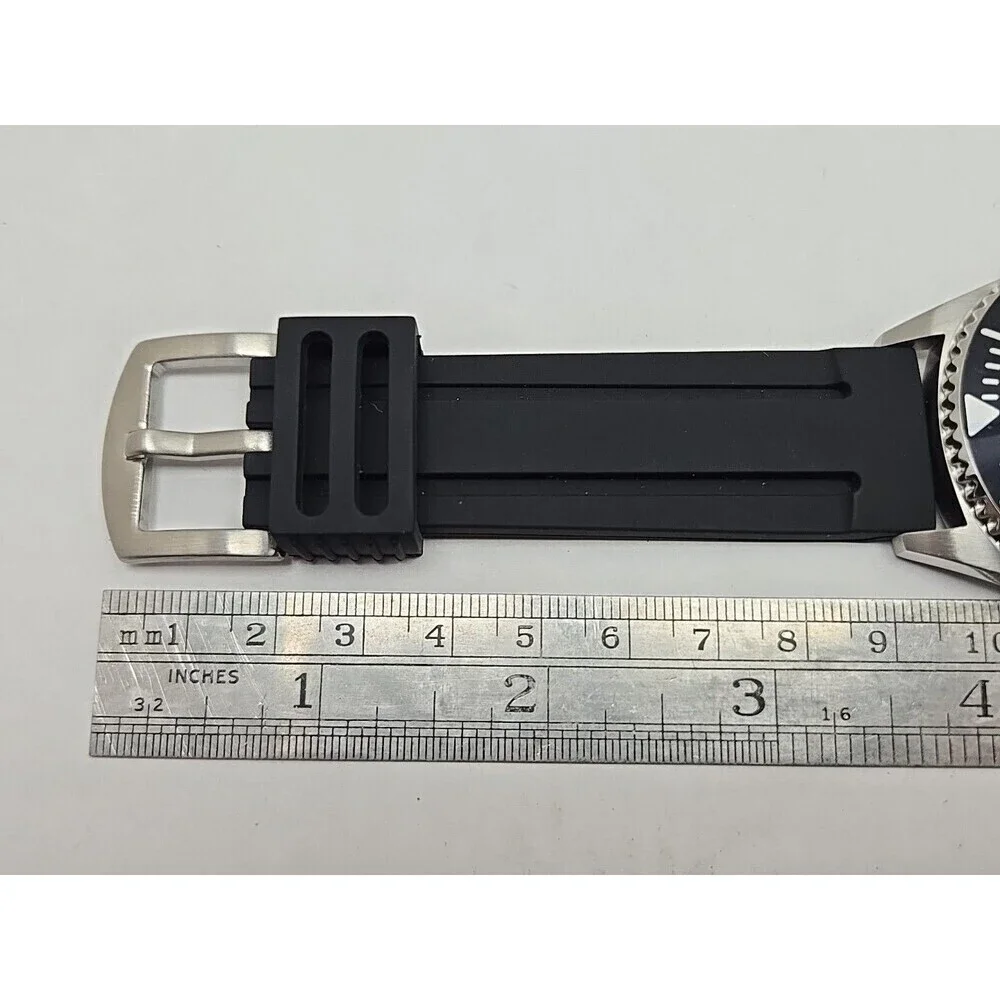 Zazzle Ewatchfactory Diver Quartz Watch New Battery 10 ATM Rubber Band Call Sign